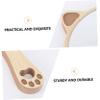 FOMIYES Cute Cat Ear Handheld Makeup Mirror Wooden Cosmetic Mirror for Girls Women Travel-Friendly Design for Vanity Role-Playing view 4