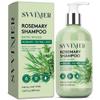 Svvimer Rosemary Hair Thickening Shampoo: Thickening and Strengthening Formula for Men & Women - Volumizing Shampoo with Tea Tree Oil Biotin Mint - For Thinning Fine Hair 11.8 Fl Oz view 1