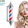 KouRY Barber Pole Light Barber Pole LED Waterproof and Sun-Proof Wall-Mounted Hair Salon Light, Durable and Energy Efficient in Roman Style. view 3