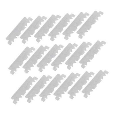 Beavorty 300pcs Stainless Steel Single Face Old Fashioned Shaving Cutter for Precision Grooming Eyebrow Trimming and Hairdressing Needs