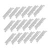 Beavorty 300pcs Stainless Steel Single Face Old Fashioned Shaving Cutter for Precision Grooming Eyebrow Trimming and Hairdressing Needs view 1