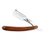 Beavorty 2pcs Chic Straight Metal Razor for Men Safe Barber Shaving Tool Easy-open Guard for Barbershops and Salons Portable Design for Travel for Beards and Hair view 2