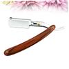Beavorty 2pcs Chic Straight Metal Razor for Men Safe Barber Shaving Tool Easy-open Guard for Barbershops and Salons Portable Design for Travel for Beards and Hair view 3