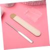Beavorty 2pcs Makeup Mixing Plate for Foundations Palette Spatula Storage Bag for Levels view 2