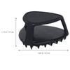 Beavorty Men Face Wash Brush Scalp Massager Hair Care Tool for Gentle Exfoliation Cleansing Sleek Design for Optimal Cleaning Performance for Shower Use view 4