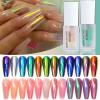 New Nail Beauty Liquid Powder Powder Nonfading Powder Liquid Powder Fairy Powder Manicure 5ml Clear Press on Nails view 2