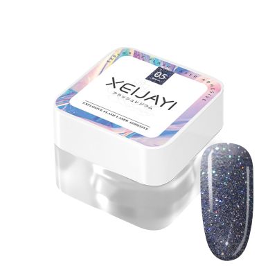 Diamond Diamond Glue Seven Color Reflective Super Flash Glue Nail Salon 8ML Jelly Polish
