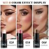 LSxia 3Pcs Cream Contour Kit - Cream Blush, Highlighter, Contour Bronzer for Cheeks, Waterproof Long Lasting Blendable, Contour Stick Trio for Face Makeup (#02, 05, 06) view 3
