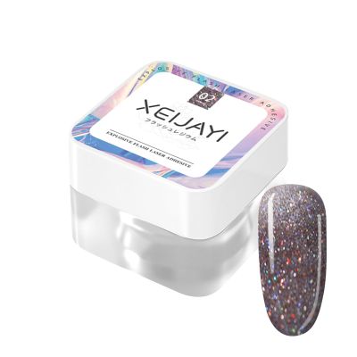 Diamond Diamond Glue Seven Color Reflective Super Flash Glue Nail Salon 8ML Jelly Polish