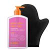 b.tan Best Clear Self Tanning Gel with Mitt Kit | Glow Your Own Way Bundle - Ultra Dark, Quick Express Tanner Gel for Face & Body with Applicator, Transfer-Proof, No Fake Tan Smell, 16 Fl Oz view 1