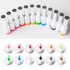 8ml Nail Enhancement 12 Color Drawing Glue Nail Solid Color Drawing Glue Single Bottle Polyester Glitter view 2