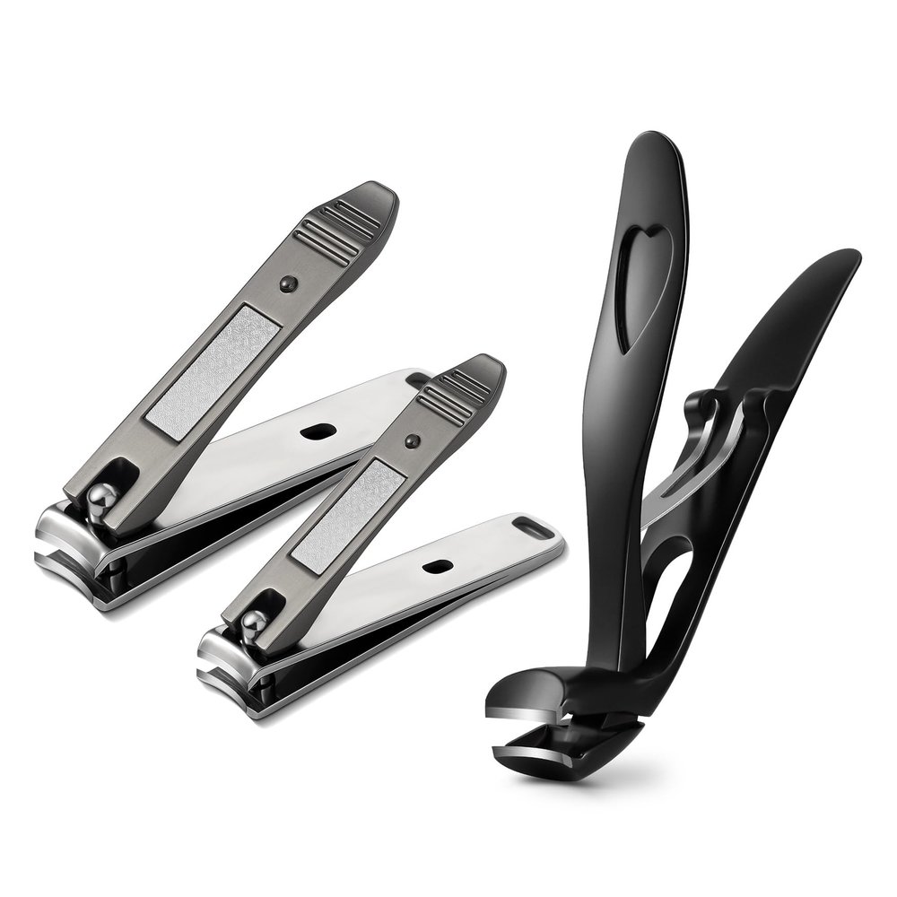 BEZOX Fingernail Clippers and Toenail Clipper for Seniors