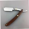 FOMIYES 3pcs Safe Manual Razor for Men Barber Shop Quality Wooden Handle for Beard Hair view 3
