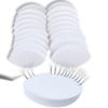 20 PCS Lash Sponges for Practice, Eye Shaped Practice Sponge, Lash Map Sponge, Eyelash Extension Beginners Supplies Kit, Cosmetic Makeup Sponge, Disposable, Eyelash tools(LEES A.M.) view 1