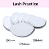 20 PCS Lash Sponges for Practice, Eye Shaped Practice Sponge, Lash Map Sponge, Eyelash Extension Beginners Supplies Kit, Cosmetic Makeup Sponge, Disposable, Eyelash tools(LEES A.M.) view 4