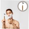 balacoo 4pcs Bamboo Handle Beard Razors Men Shaving Blades for Handle Double-blade Shavers view 4