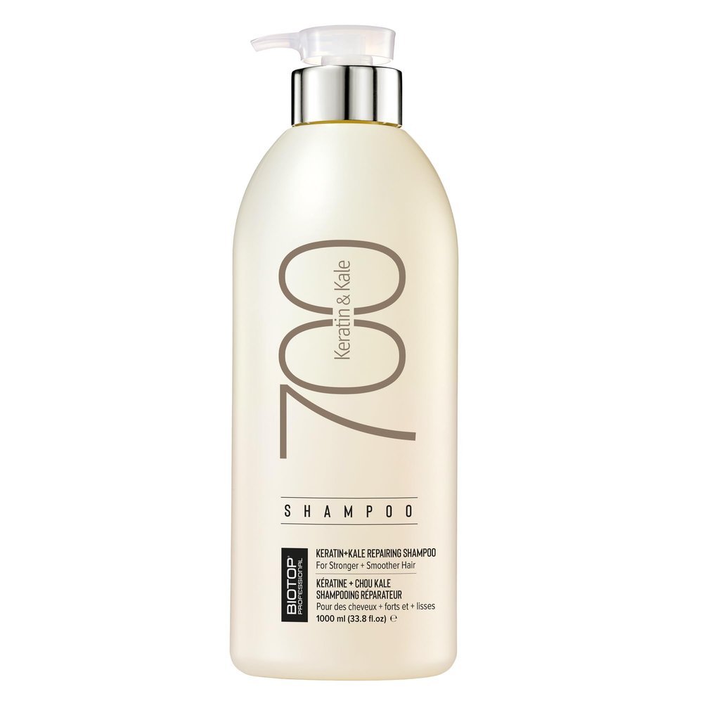 Biotop Professional 700 Keratin + Kale Hair Conditioner - Made With Vitamin E to Soften & Strengthen Strands - Nourishing + Moisturizing Conditioner for Damaged Hair - 33.8oz