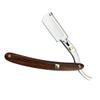 Beavorty 3pcs Vintage Metal Beard Shaver Wooden Handle Manual Razor for Men Back Face Shaver view 2