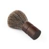 Beavorty 2pcs Fine Bristle Beard Brush Wooden Handle for Men Hair Beard Facial Care Shaving Brush view 3