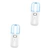Beavorty 2pcs USB Rechargeable Nano Mist Humidifier Handheld Beauty Instrument Portable Face Mist for Women Facial Kit Random Style view 1