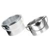 Beavorty 2pcs Wax Melting Machine Inner Pot Metal Replacement Container for Hair Removal and Metal Construction Easy to Wax Warmers view 1