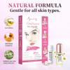 Beauty7 Pre-cut Wax Strips for At-Home Eyebrow, Lip, and Facial Hair Removal - 24 Strips with Pearl Powder and Essential Oil for Sensitive Skin view 2