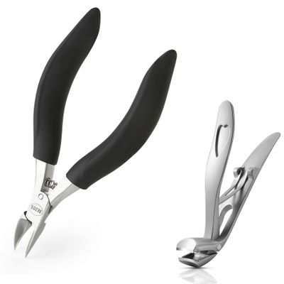 BEZOX Toenail Clipper for Thick Nails Ingrown Nail Clippers for Seniors