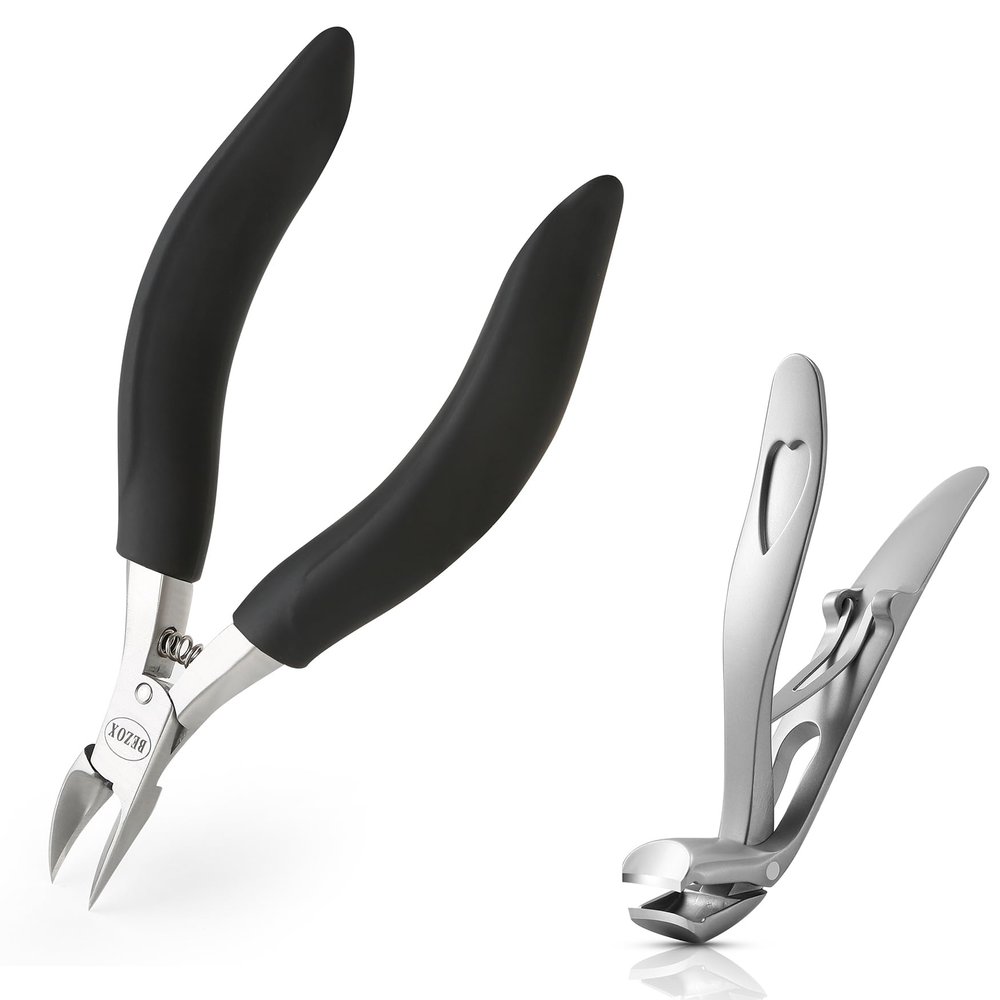 BEZOX Toenail Clipper for Thick Nails Ingrown Nail Clippers for Seniors
