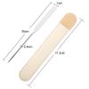 2 Pcs Stainless Steel Makeup Spatula with Bag Foundation Mixing Tool Eye Cream Spoon Foundation Spatula Cosmetic Skincare Spatula Nail Art Makeup Stirring Rod for Home Beauty Salon, Silver view 3