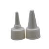 100pcs/lot 18-410 White 18mm Twist Bottle Cap,Replacement Caps for Glue Dispensing Bottle,Plastic Bottle Cover view 2