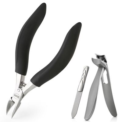BEZOX Toenail Clipper for Thick Nails Ingrown Nail Clippers for Seniors