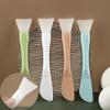 BFLCTTBD 4pcs Spatula Silicone Face Mask Brush Skincare Spatula Reusable Face Lotion Spatula Tool Mask Mixing Spatula Face Mask Applicator Brush view 3