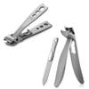 BEZOX Nail Clippers with Catcher for Seniors for Thick Nails, Fingernail and Toenail Clippers view 1