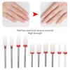BestAlice 10Pcs Nail Drill Bits Set with Portable Nail Drill Bit Holder, Nail Drill Bits, Remove Nail Glue Stainless Steel Ceramic Nail Grinding Heads with Storage Box view 4