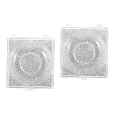 FOMIYES 12pcs Lash Holder Boxes Chic Eyelash Storage Case Portable Design for Clean Secure False Eyelashes Includes Square Shapes Cardboard