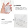 FOMIYES 12pcs Lash Holder Boxes Chic Eyelash Storage Case Portable Design for Clean Secure False Eyelashes Includes Square Shapes Cardboard view 2