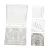 FOMIYES 12pcs Lash Holder Boxes Chic Eyelash Storage Case Portable Design for Clean Secure False Eyelashes Includes Square Shapes Cardboard view 4