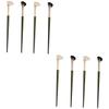 FOMIYES 8pcs Ergonomic Design Nose Contour Brush Angled Makeup Brush for Eyeshadow Foundation Powder view 1