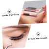FOMIYES 12pcs False Eyelash Case Compact Storage Box for Eyelash Organization Easy Open Design for Travel and Daily Use view 3