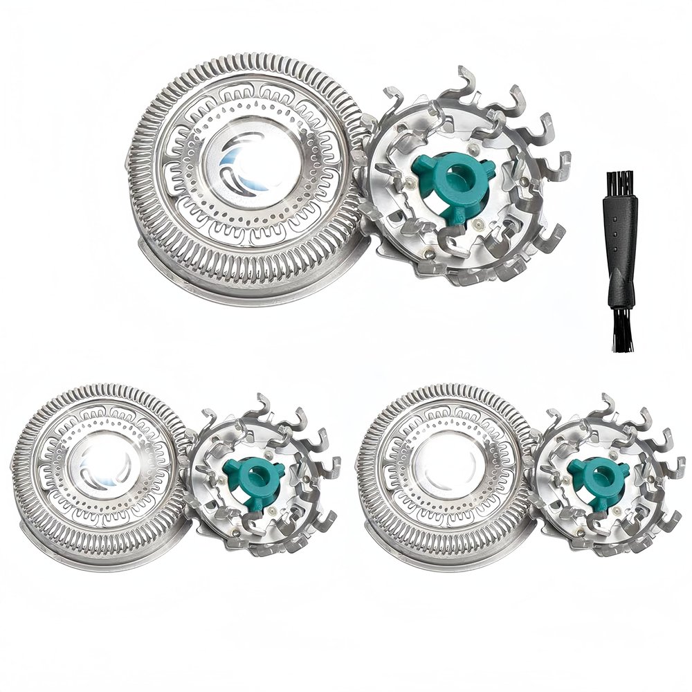 SH70 Replacement Heads Compatible with Philips Norelco Series 7000 Electric Razor Blades, for S7720 S7710 S7530 SW7700 and more, 3-pack