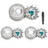 SH70 Replacement Heads Compatible with Philips Norelco Series 7000 Electric Razor Blades, for S7720 S7710 S7530 SW7700 and more, 3-pack view 1