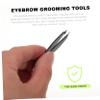 balacoo 16pcs Eyebrow Tweezers Hair Clamp Eyebrow Clip Makeup Tools Supplies Spoolies for view 3
