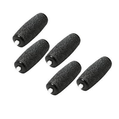 Balacoo 5pcs Extra Coarse Replacement Rollers for Electronic Foot File for Smooth Feet Suitable for Men and Women Effectively Removes Callused Skin Bulk