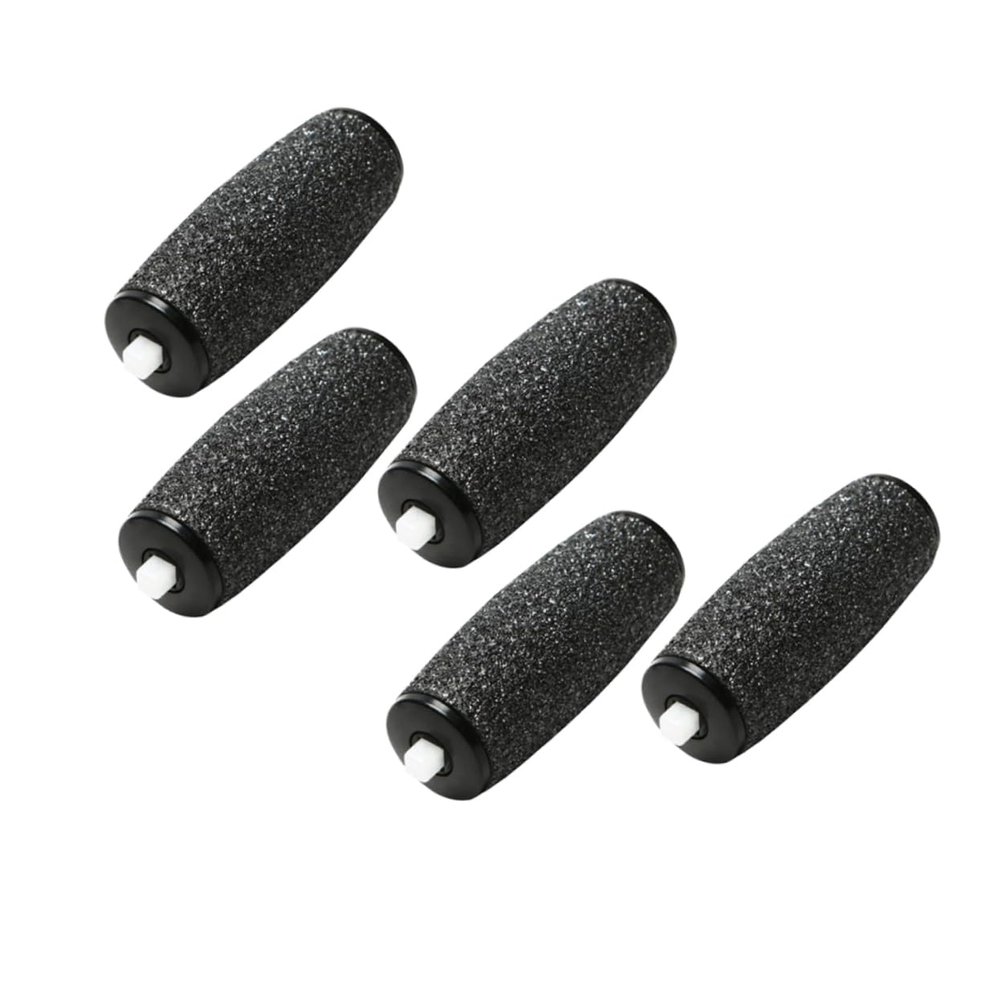 Balacoo 5pcs Extra Coarse Replacement Rollers for Electronic Foot File for Smooth Feet Suitable for Men and Women Effectively Removes Callused Skin Bulk
