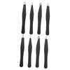 balacoo 8pcs Advanced Material Eyebrow Tweezers Brow Grooming Kit Pointy Tweezers for Women Men