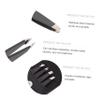 balacoo 8pcs Advanced Material Eyebrow Tweezers Brow Grooming Kit Pointy Tweezers for Women Men view 4