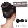 balacoo 2sets Hair Bun Maker Kit -shaped Hairpins and Elastic Hair Ties and Chignon Looks for Women view 2
