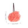 Balacoo Bath Balls Super Soft Bath Balls 4 Pack Face Scrubbers Pe Material Rich Bubbles Comfortable for Shower Elegant Easy Hanging Storage view 2