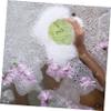 Balacoo Bath Balls Super Soft Bath Balls 4 Pack Face Scrubbers Pe Material Rich Bubbles Comfortable for Shower Elegant Easy Hanging Storage view 3