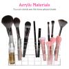 balacoo Lipstick Display Rack: 24 Compartment Acrylic Gloss Organizer Lipstick Organizer Holder Clear Makeup Organizer Case for Lip Gloss Brushes view 4